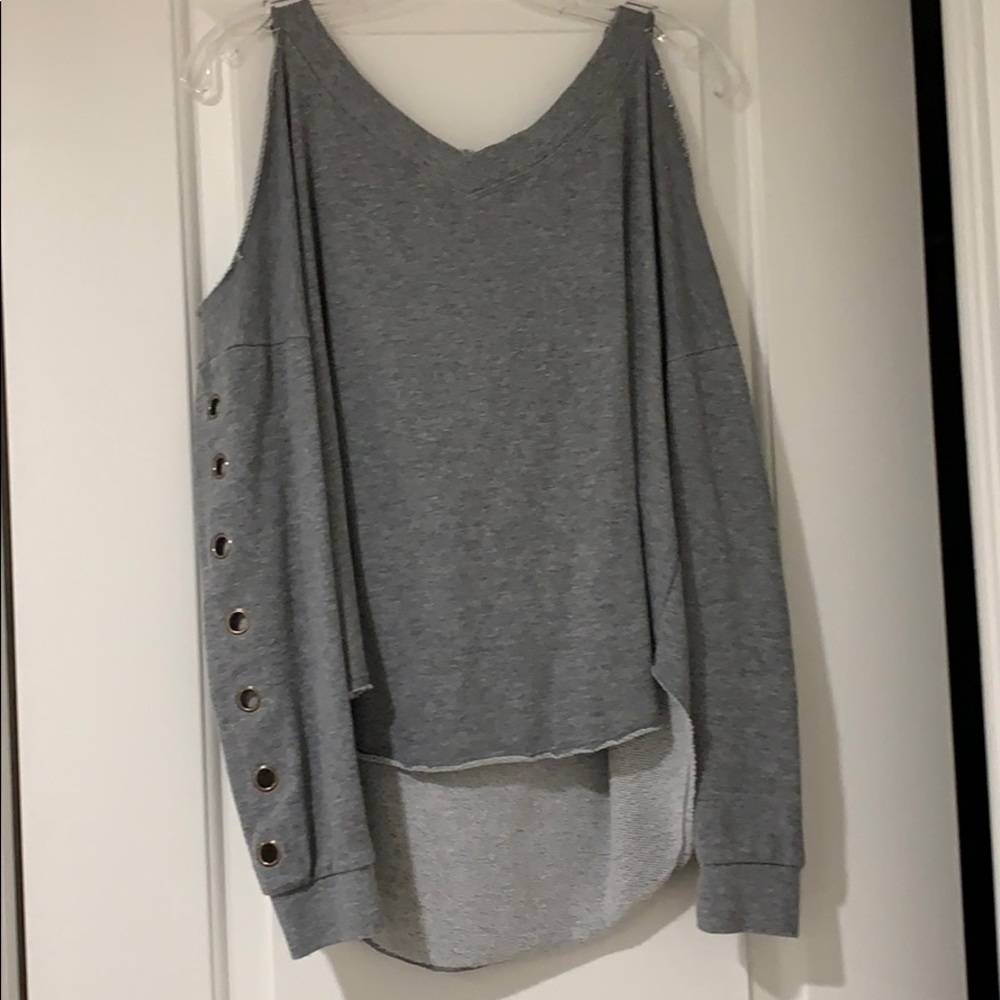 Derek Heart Grey sweatshirt hoodie